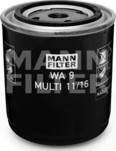 Mann-Filter WA 9 MULTI 11/16 - Фільтр для охолоджуючої рідини autocars.com.ua