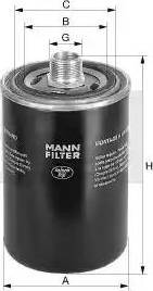 Mann-Filter WD 940/4 - Гідрофільтри, автоматична коробка передач autocars.com.ua