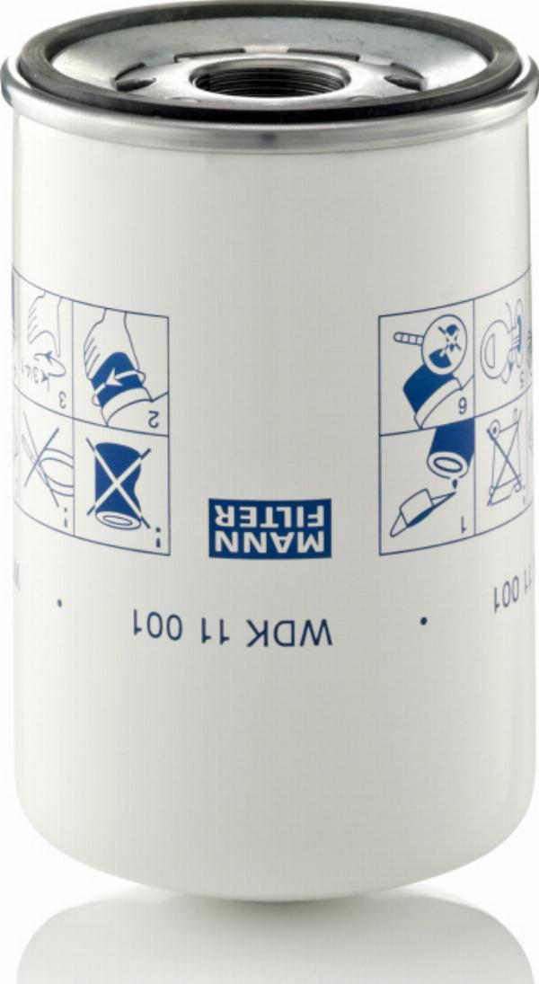 Mann-Filter WDK 11 001 - Паливний фільтр autocars.com.ua