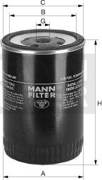 Mann-Filter WK 8002 - Топливный фильтр autodnr.net