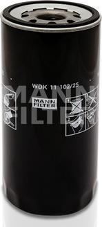 Mann-Filter WDK 11 102/25 - Паливний фільтр autocars.com.ua