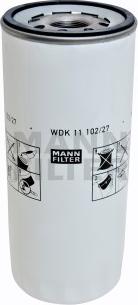 Mann-Filter WDK 11 102/27 - Паливний фільтр autocars.com.ua