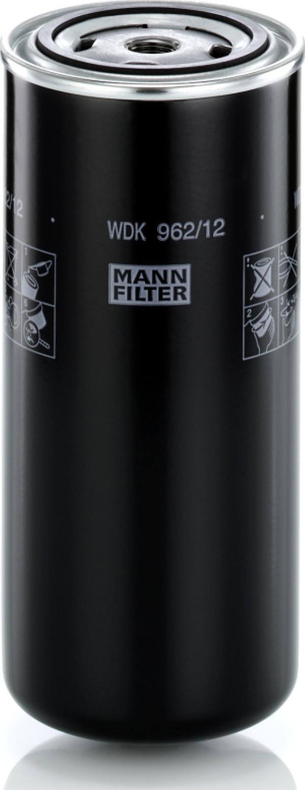 Mann-Filter WDK 962/12 - Паливний фільтр autocars.com.ua