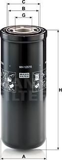 Mann-Filter WH 1257/5 - Гідрофільтри, автоматична коробка передач autocars.com.ua