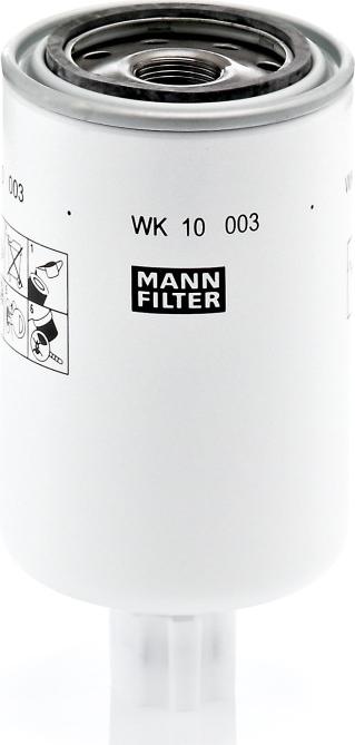 Mann-Filter WK 10 003 - Топливный фильтр avtokuzovplus.com.ua