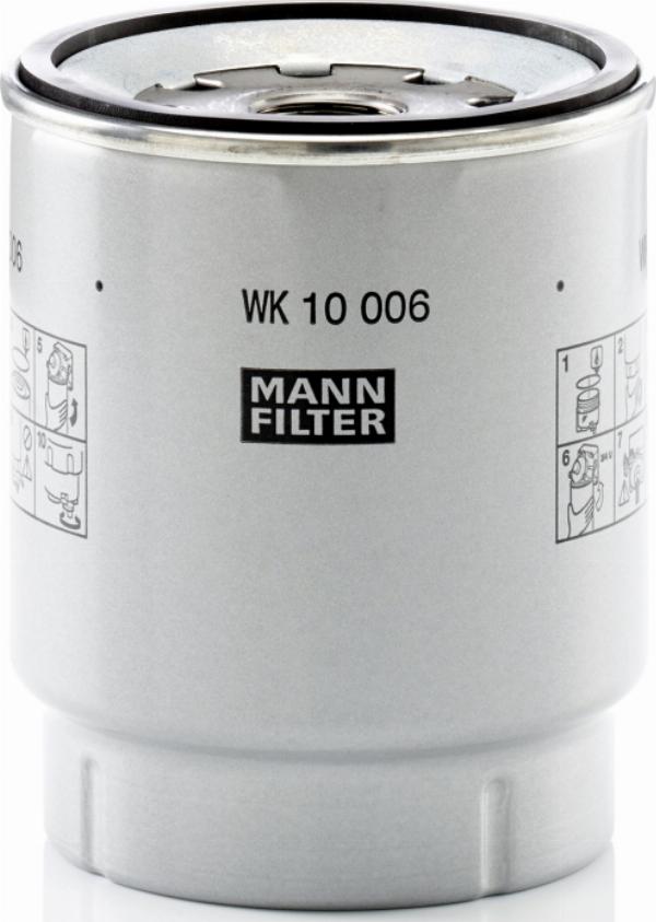 Mann-Filter WK 10 006 z - Паливний фільтр autocars.com.ua