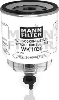 Mann-Filter WK 1030 - Паливний фільтр autocars.com.ua