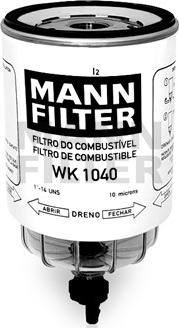 Mann-Filter WK 1040 - Топливный фильтр avtokuzovplus.com.ua