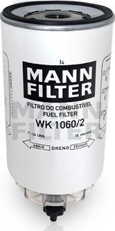 Mann-Filter WK 1060/2 - Паливний фільтр autocars.com.ua