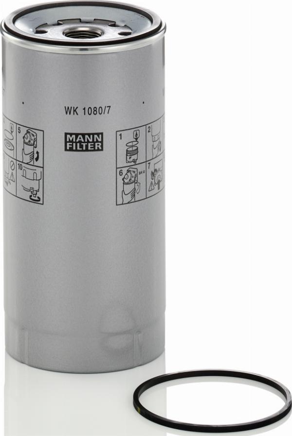 Mann-Filter WK 1080/7 x - Паливний фільтр autocars.com.ua