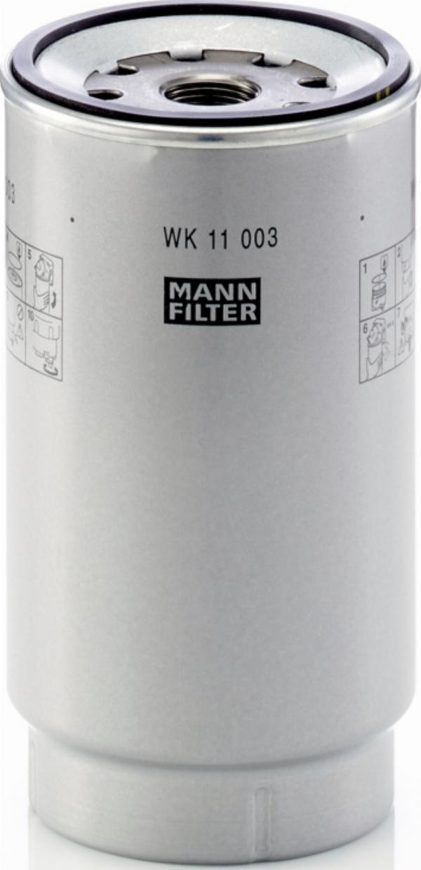 Mann-Filter WK 11 003 z - Паливний фільтр autocars.com.ua