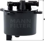 Mann-Filter WK 12 001 - Паливний фільтр autocars.com.ua