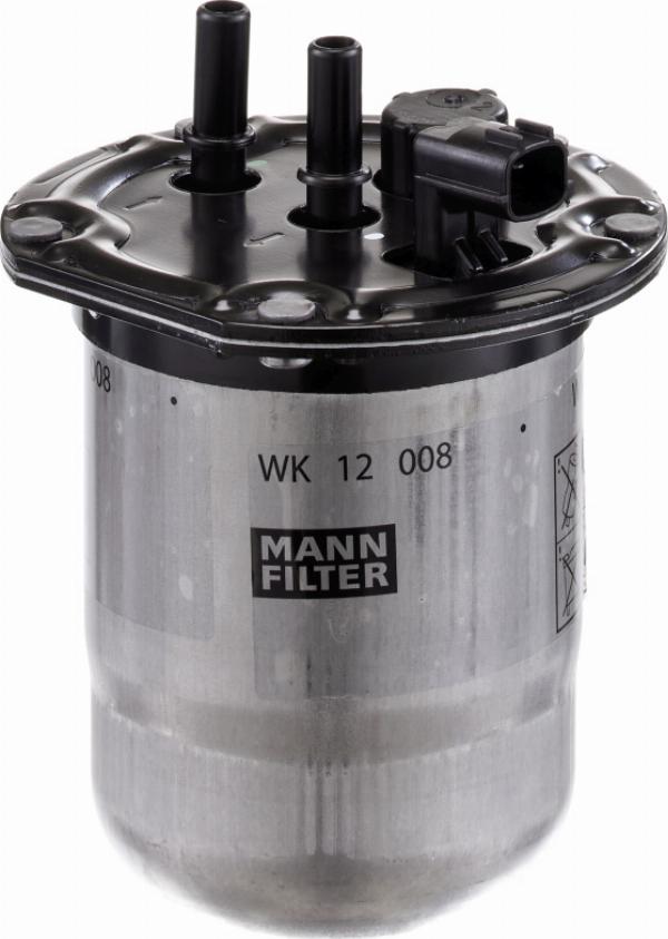 Mann-Filter WK 12 008 - Паливний фільтр autocars.com.ua