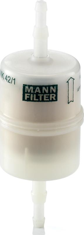 Mann-Filter WK 42/1 - Паливний фільтр autocars.com.ua
