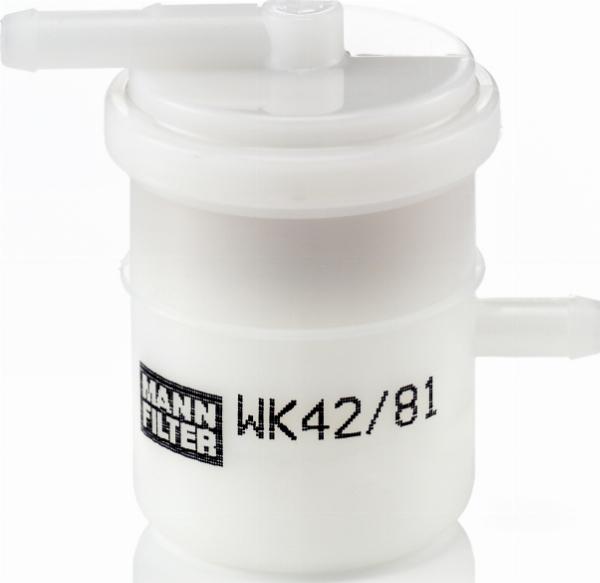 Mann-Filter WK 42/81 - Паливний фільтр autocars.com.ua