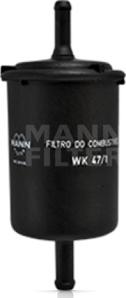 Mann-Filter WK 47/1 - Паливний фільтр autocars.com.ua