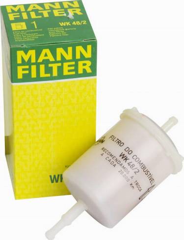 Mann-Filter WK 48/2 - Топливный фильтр avtokuzovplus.com.ua