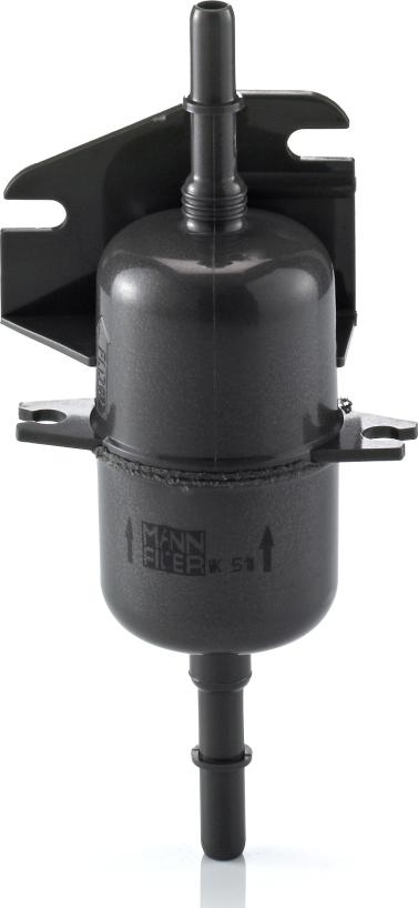 Mann-Filter WK 510 - Паливний фільтр autocars.com.ua