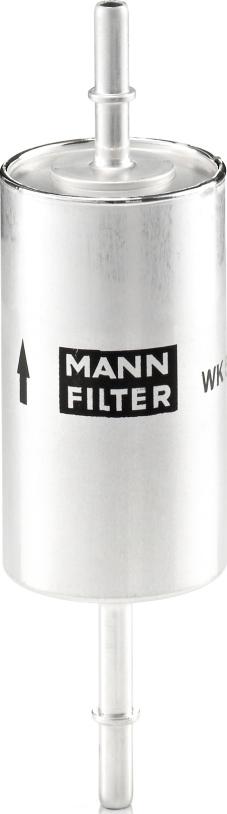 Mann-Filter WK 512/1 - Паливний фільтр autocars.com.ua