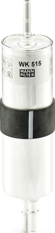 Mann-Filter WK 515 - Паливний фільтр autocars.com.ua