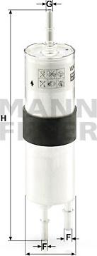 Mann-Filter WK 515 - Топливный фильтр autodnr.net
