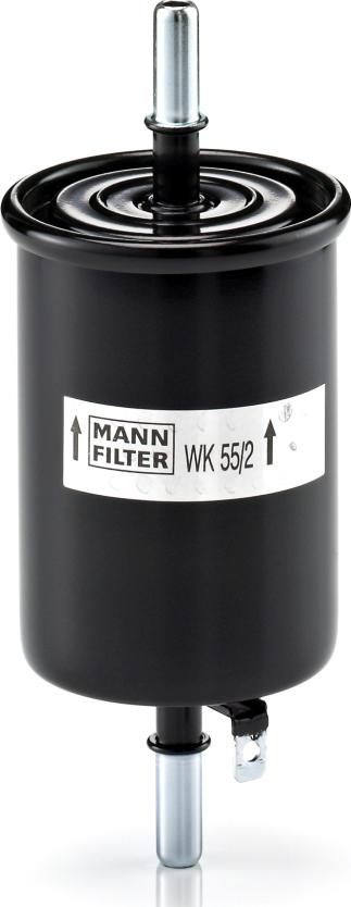 Mann-Filter WK 55/2 - Паливний фільтр autocars.com.ua