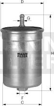 Mann-Filter WK 56/3 - Топливный фильтр autodnr.net