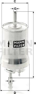 Mann-Filter WK 59 x - 0 autocars.com.ua