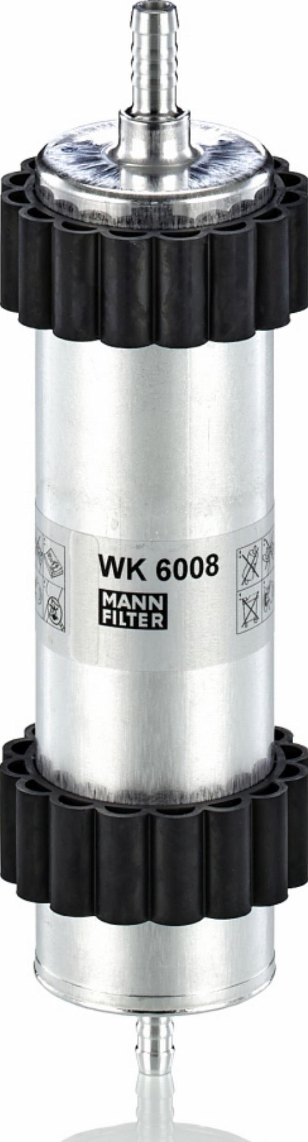 Mann-Filter WK 6008 - Паливний фільтр autocars.com.ua