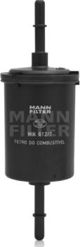 Mann-Filter WK 612/7 - Паливний фільтр autocars.com.ua