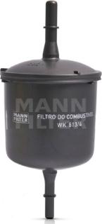 Mann-Filter WK 613/4 - Паливний фільтр autocars.com.ua