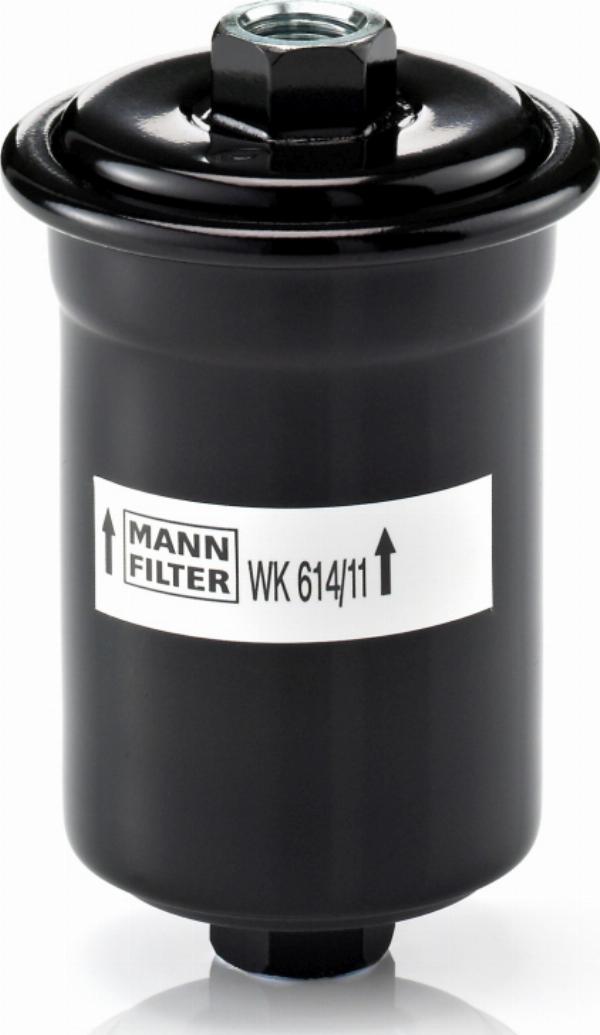 Mann-Filter WK 614/11 - Паливний фільтр autocars.com.ua