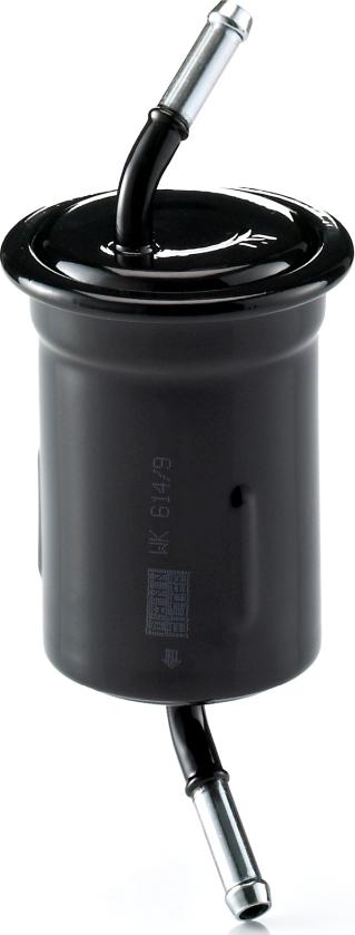 Mann-Filter WK 614/9 - Паливний фільтр autocars.com.ua