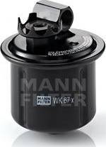 Mann-Filter WK 67 x - Топливный фильтр autodnr.net