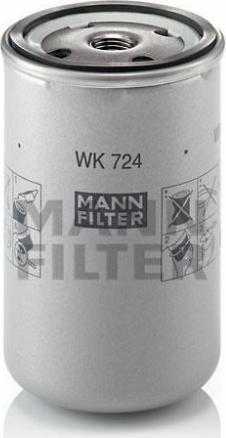 Mann-Filter WK 724 - 0 autocars.com.ua