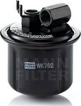 Mann-Filter WK 76/2 - Топливный фильтр autodnr.net