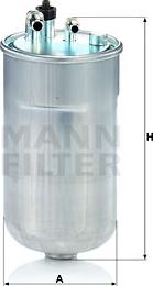 Mann-Filter WK 8021 - Паливний фільтр autocars.com.ua