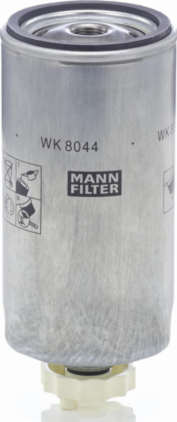 Mann-Filter WK 8044 x - Паливний фільтр autocars.com.ua