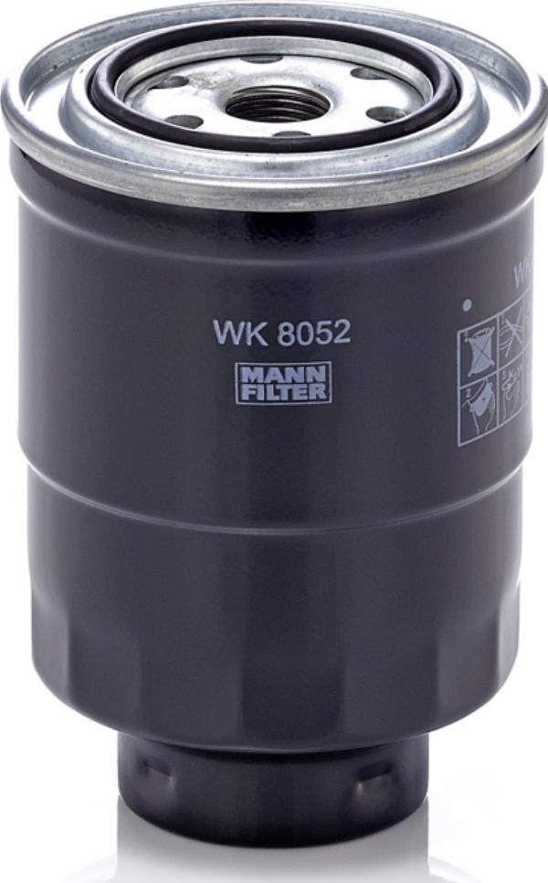 Mann-Filter WK 8052 z - Паливний фільтр autocars.com.ua