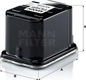 Mann-Filter WK 8106 - Паливний фільтр autocars.com.ua