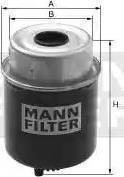 Mann-Filter WK 8117 - Паливний фільтр autocars.com.ua