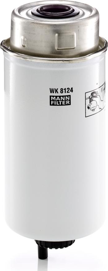 Mann-Filter WK 8124 - Паливний фільтр autocars.com.ua
