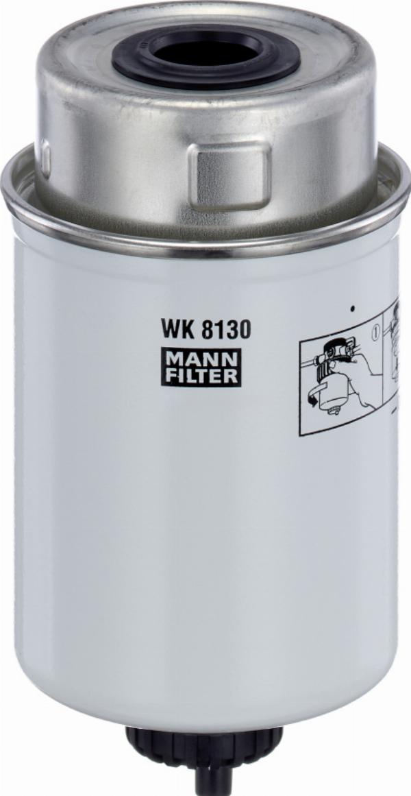 Mann-Filter WK 8130 - Паливний фільтр autocars.com.ua