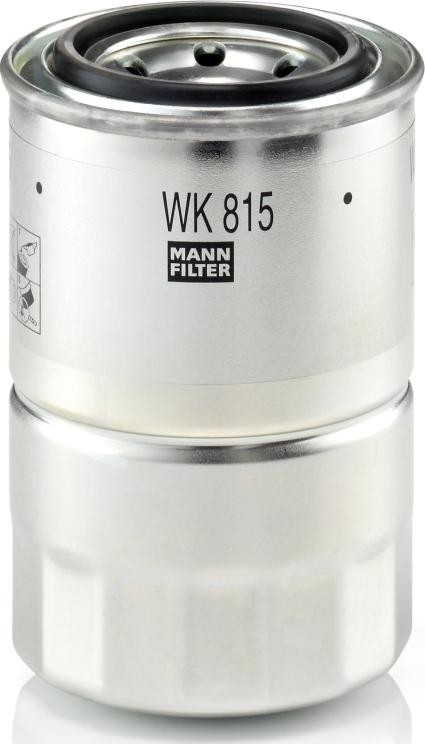 Mann-Filter WK 815 x - Паливний фільтр autocars.com.ua