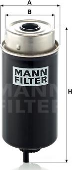 Mann-Filter WK 8172 - Паливний фільтр autocars.com.ua
