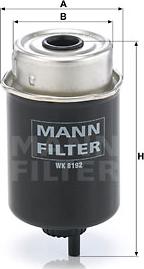 Mann-Filter WK 8192 - Паливний фільтр autocars.com.ua