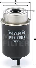 Mann-Filter WK 8192 - Топливный фильтр autodnr.net