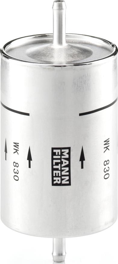 Mann-Filter WK 830 - Паливний фільтр autocars.com.ua