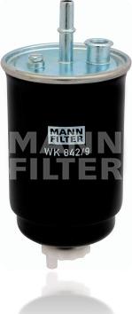 Mann-Filter WK 842/9 - Паливний фільтр autocars.com.ua