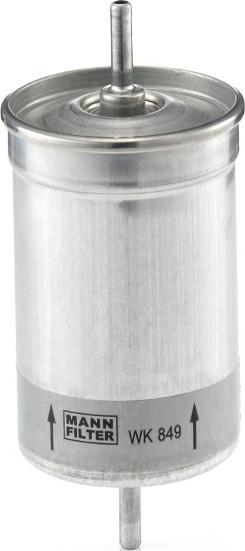 Mann-Filter WK 849 - Паливний фільтр autocars.com.ua